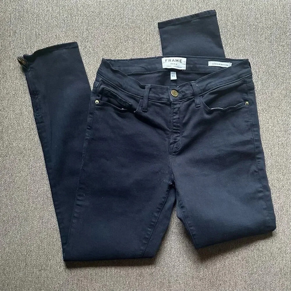 FRAME DENIM Le Skinny de Jeanne Crop Size 28 - Picture 1 of 7